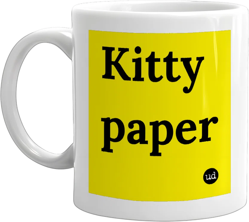 Kitty paper front