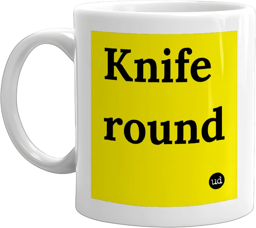 Knife round front