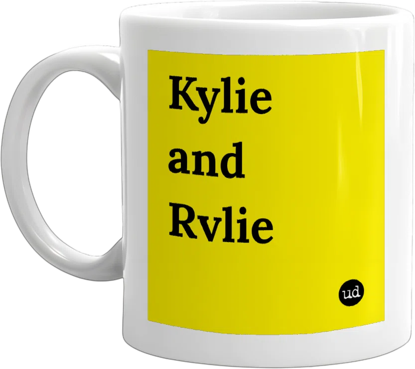 Kylie and Rylie moment front