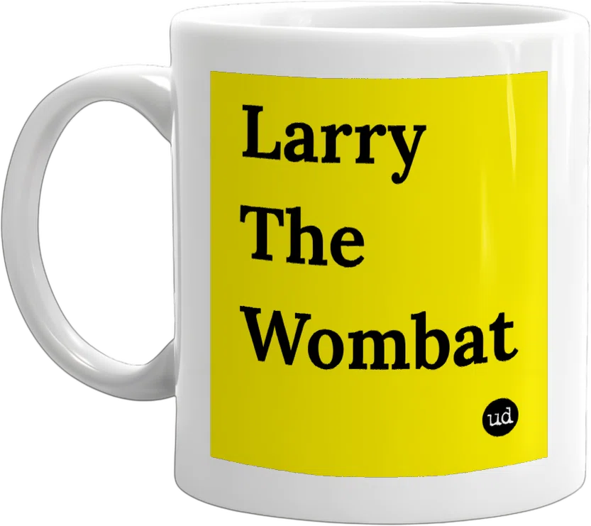 Larry The Wombat front