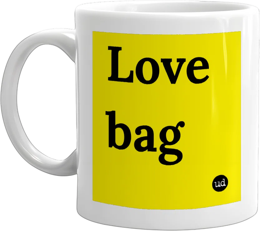 Love bag front