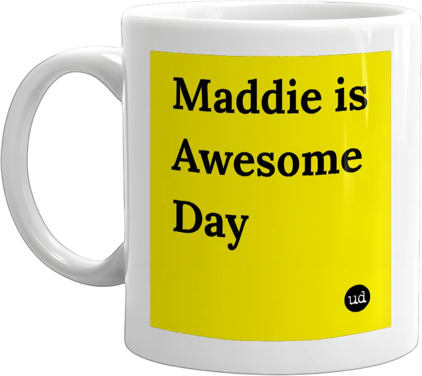 Maddie is Awesome Day front