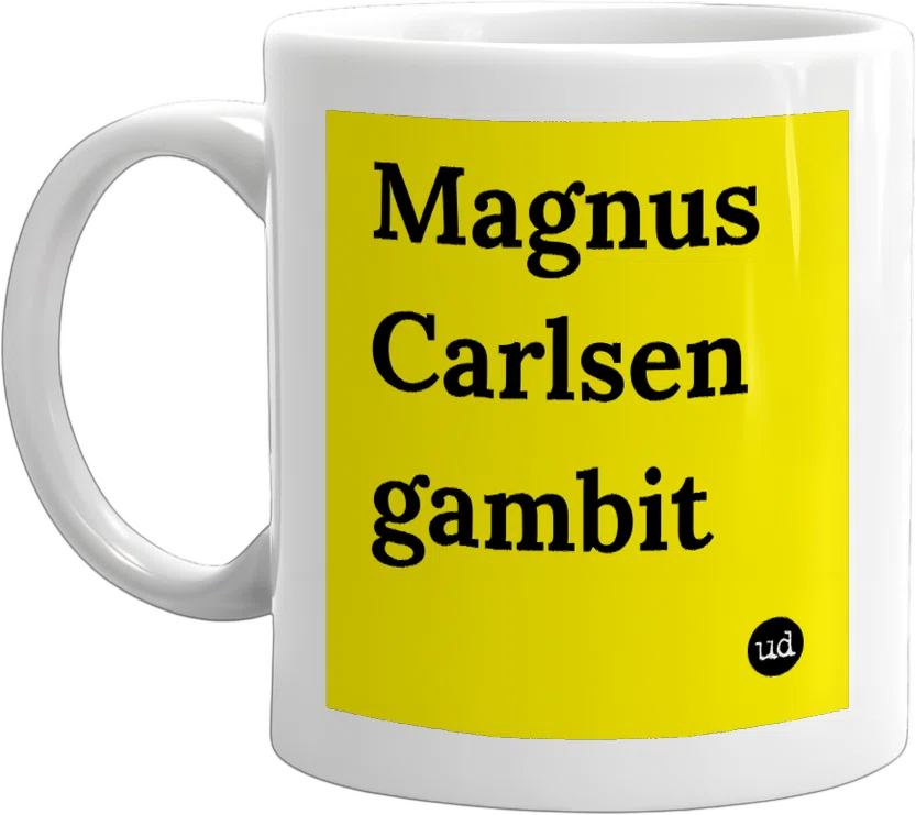 Magnus Carlsen gambit front