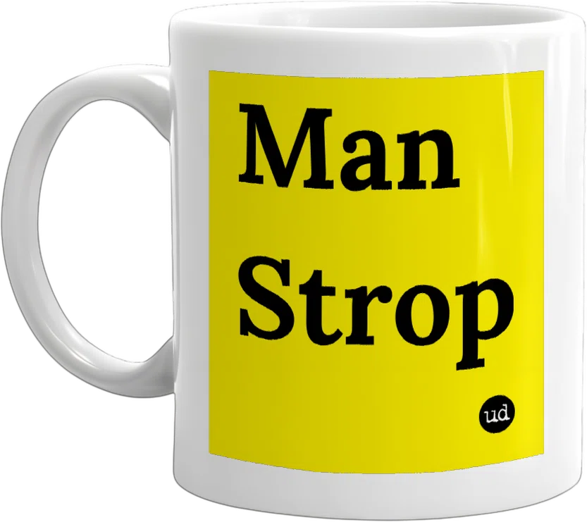 Man Strop front