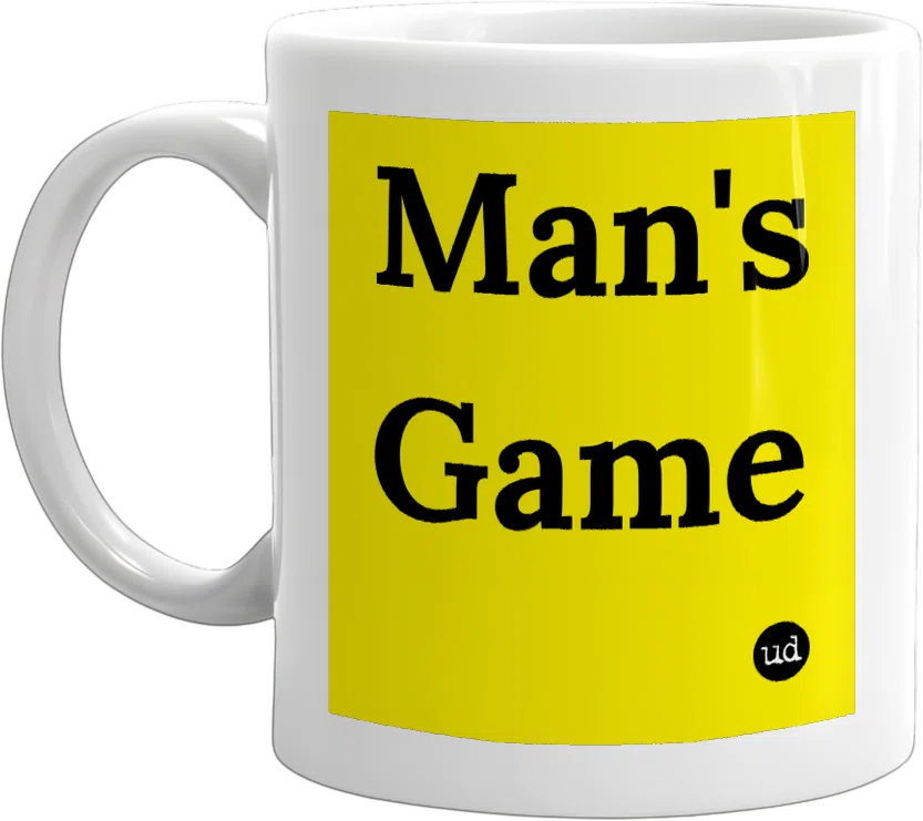 Man's Game front