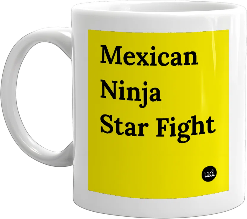 Mexican Ninja Star Fight front