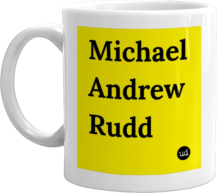 Michael Andrew Rudd front