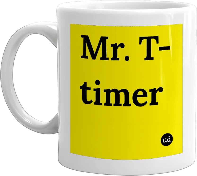Mr. T-timer front