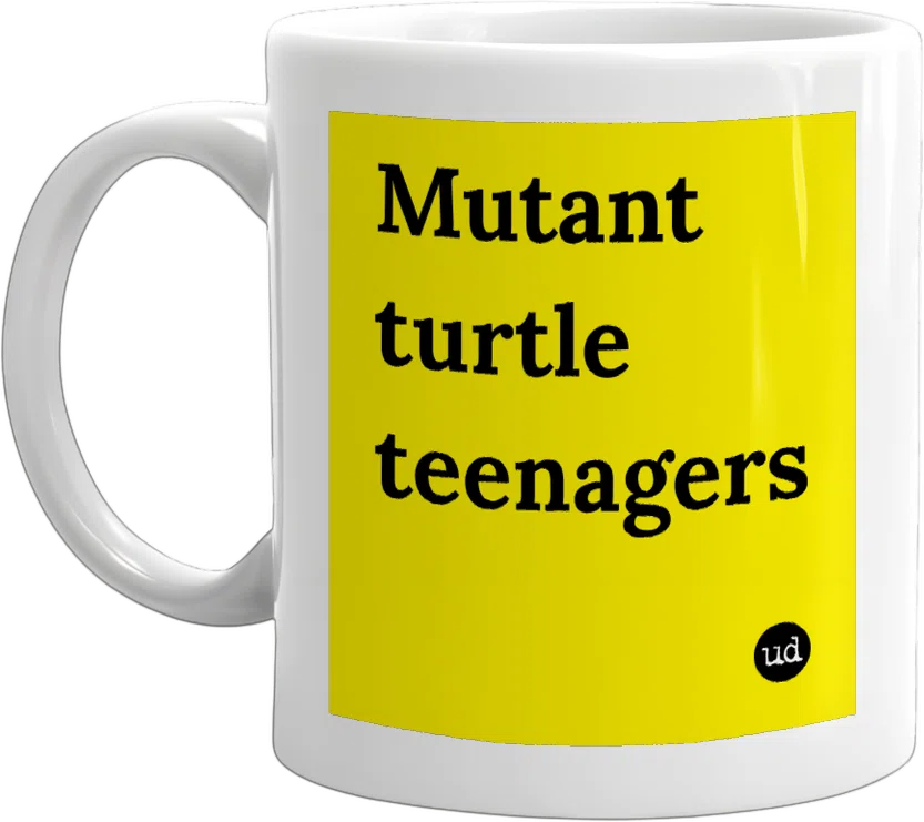 Mutant turtle teenagers front