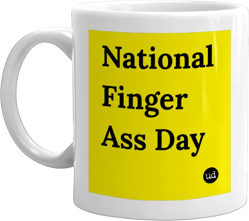 National Finger Ass Day front