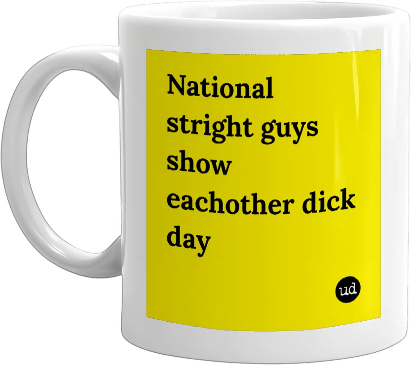 National stright guys show eachother dick day front