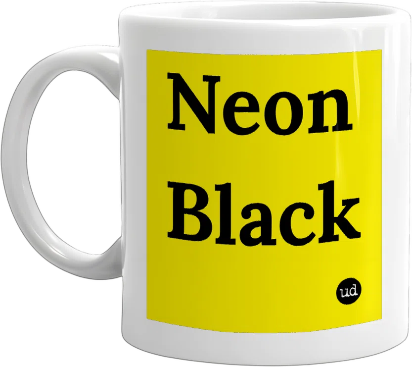 Neon Black front