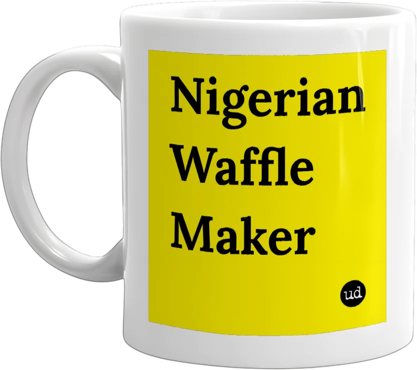 Nigerian Waffle Maker front