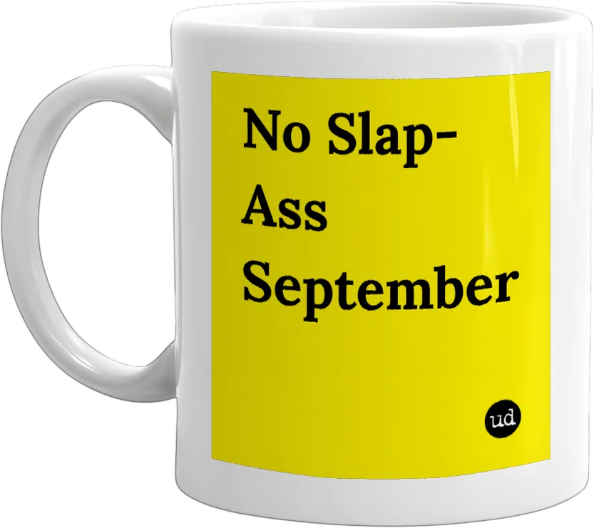 No Slap-Ass September front