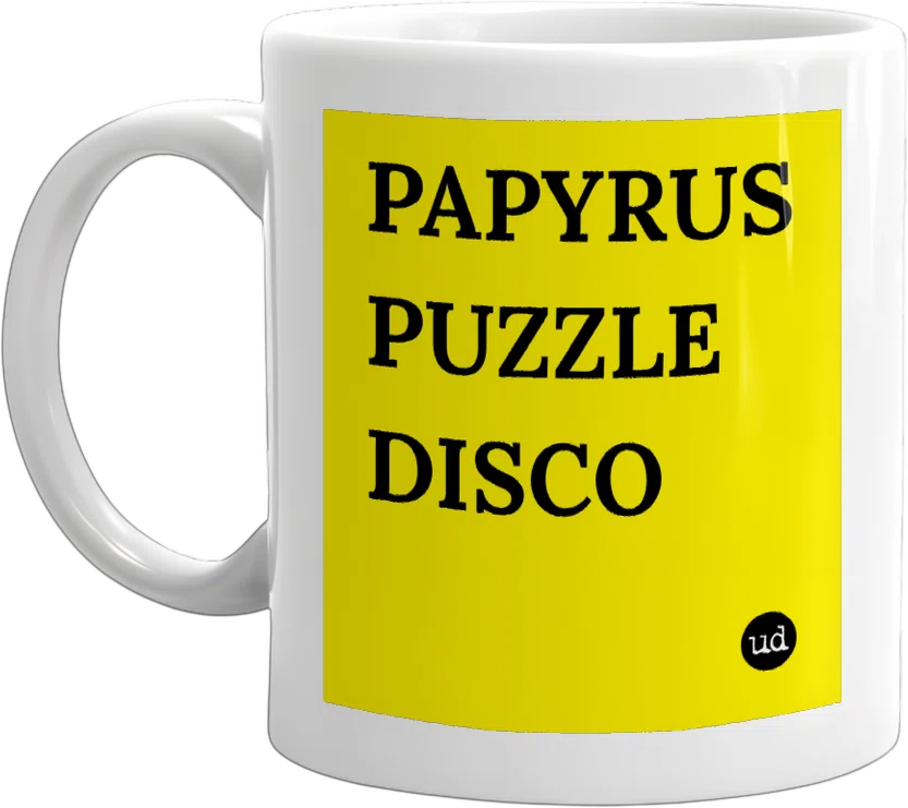 PAPYRUS PUZZLE DISCO front
