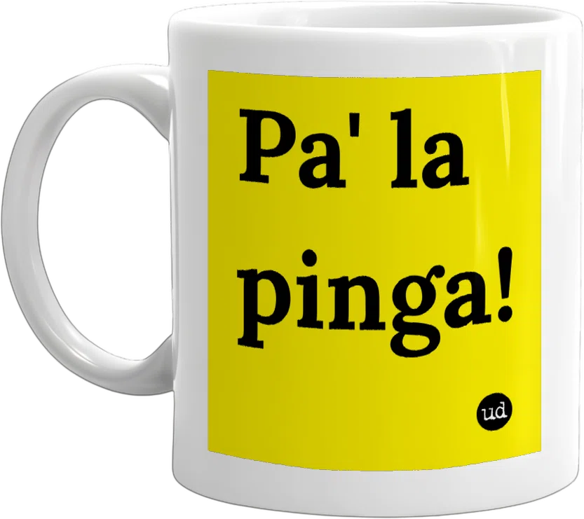 Pa' la pinga! front