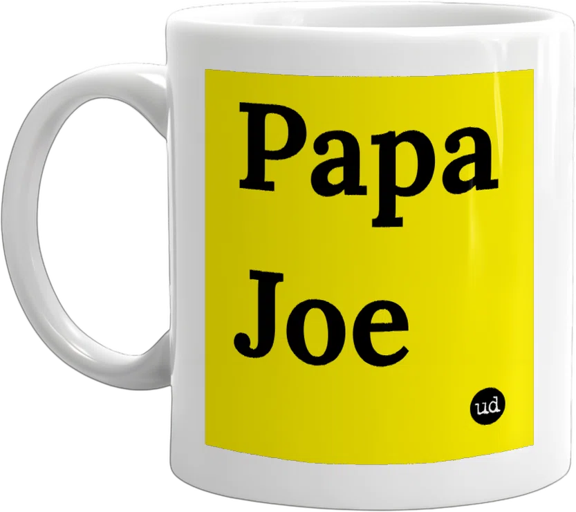 Papa Joe front