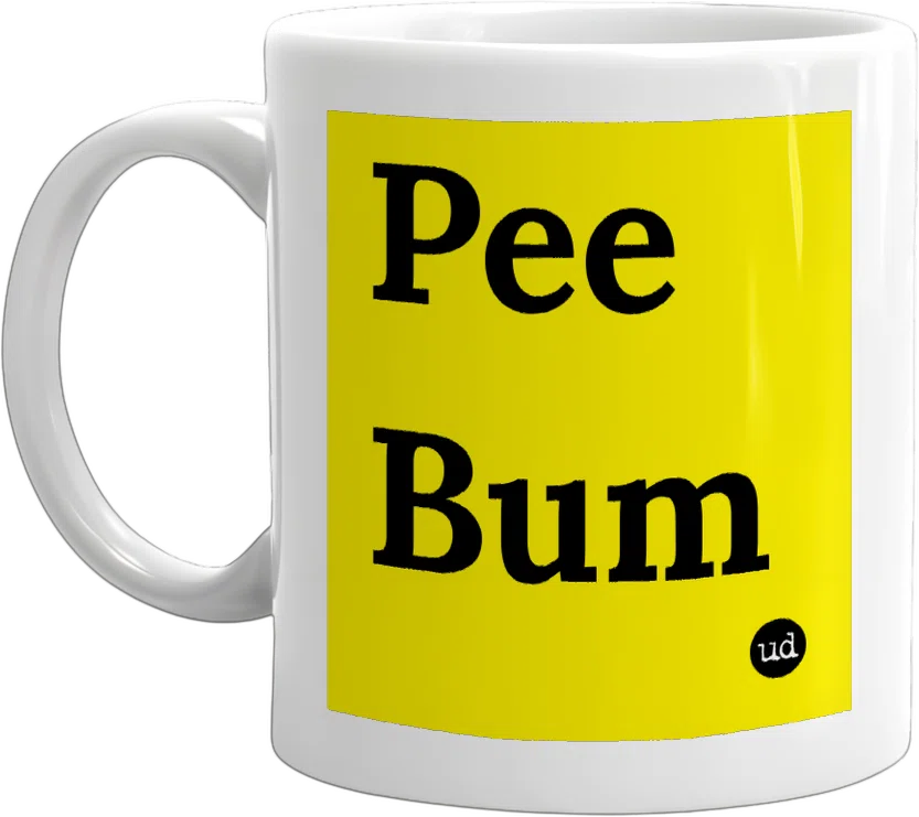 Pee Bum front