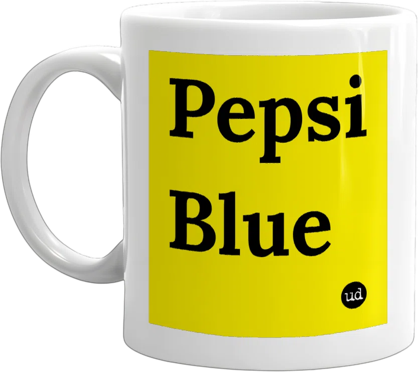 Pepsi Blue front