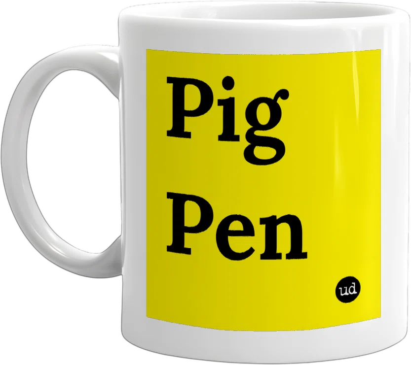 Pig Pen front