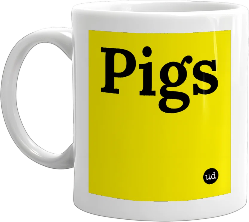 Pigs front