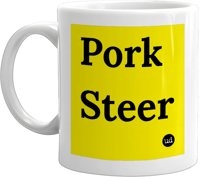 Pork Steer front