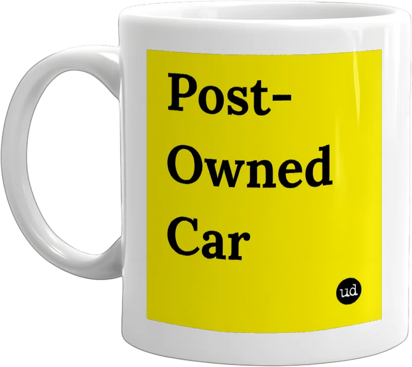Post-Owned Car front
