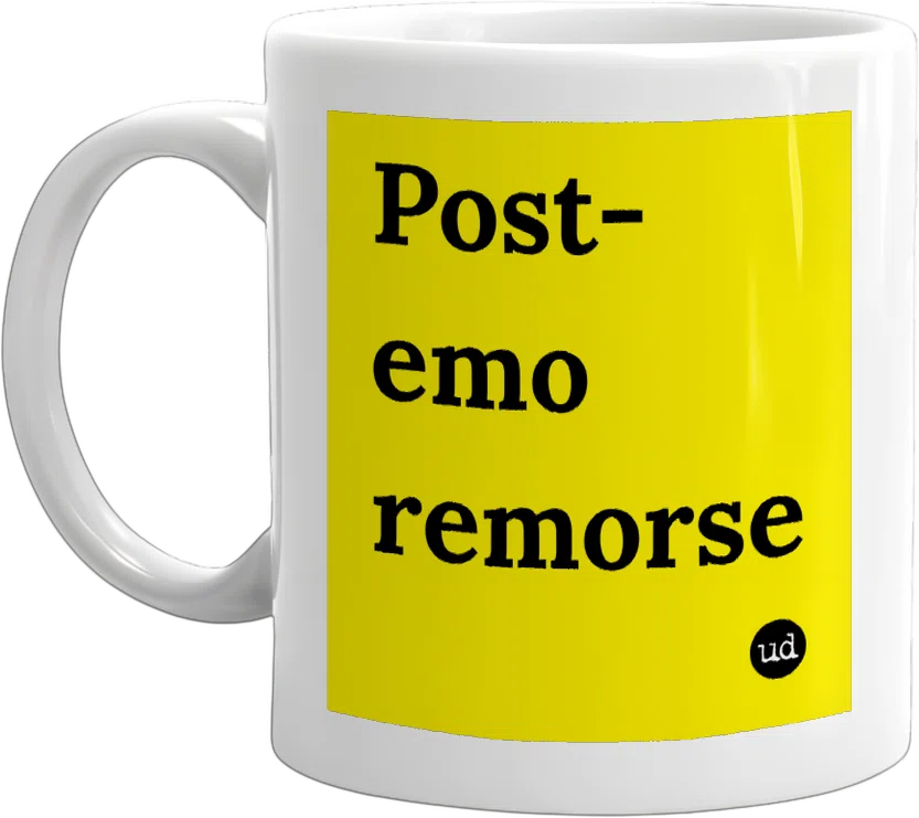 Post-emo remorse front