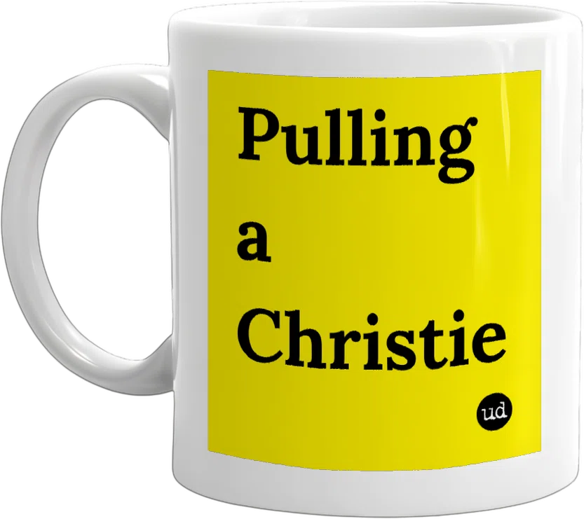 Pulling a Christie front