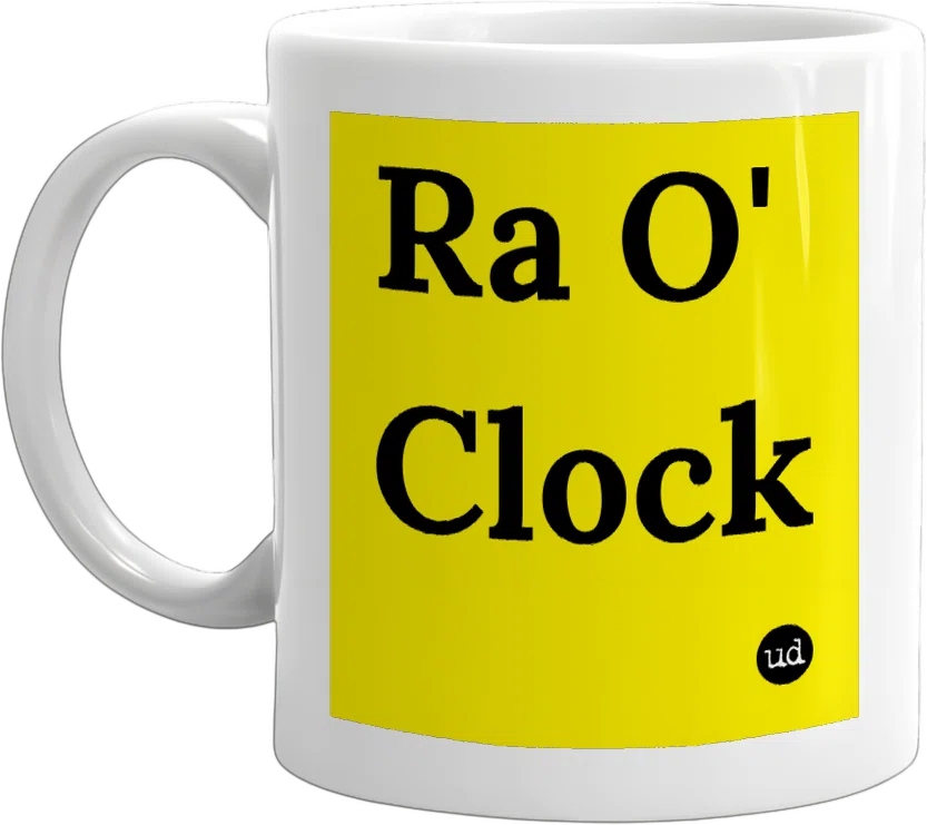 Ra O' Clock front