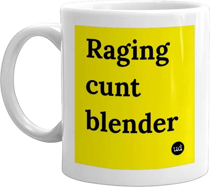 Raging cunt blender front