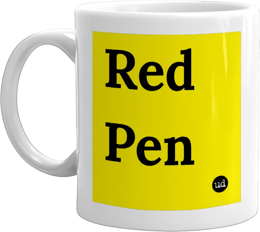 Red Pen front