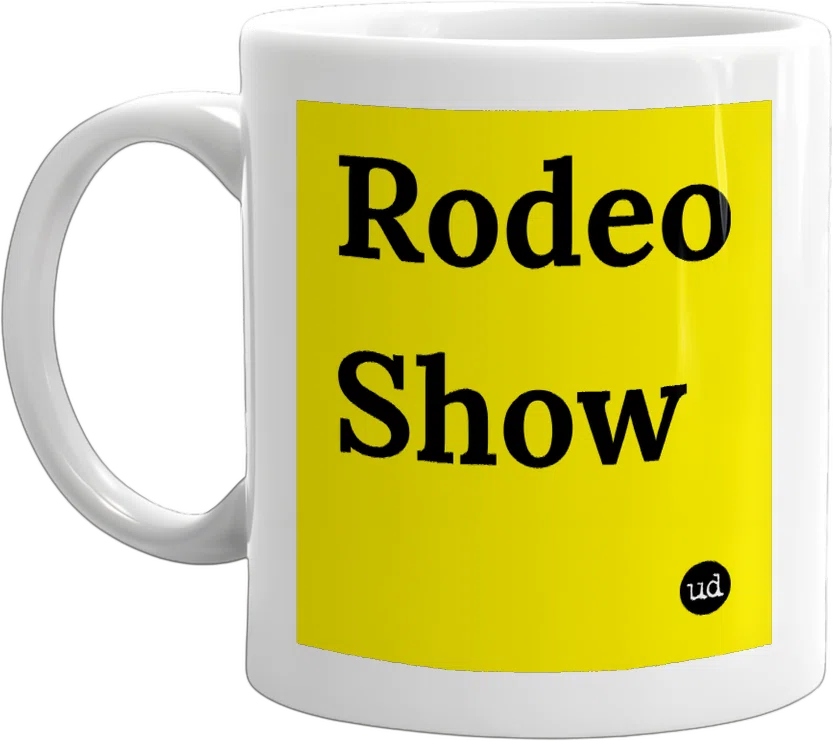 Rodeo Show front