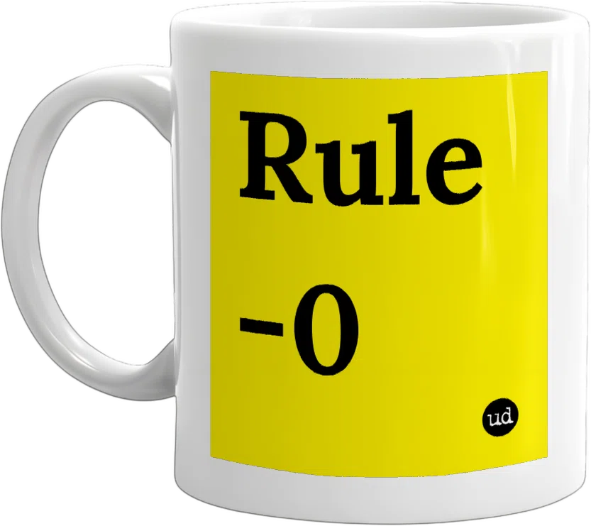 Rule -0 front