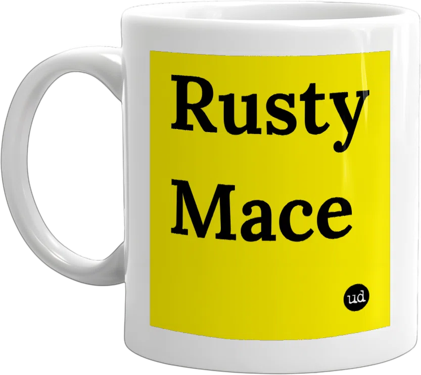 Rusty Mace front