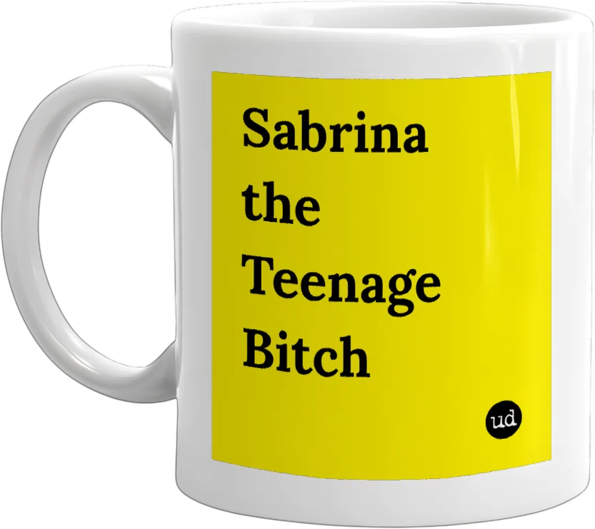 Sabrina the Teenage Bitch front
