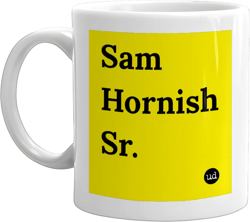 Sam Hornish Sr. front