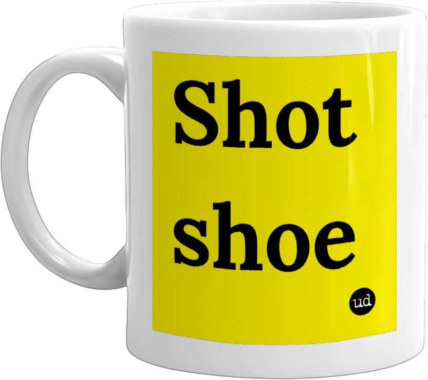 Shot shoe front