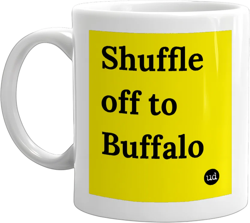 Shuffle off to Buffalo front