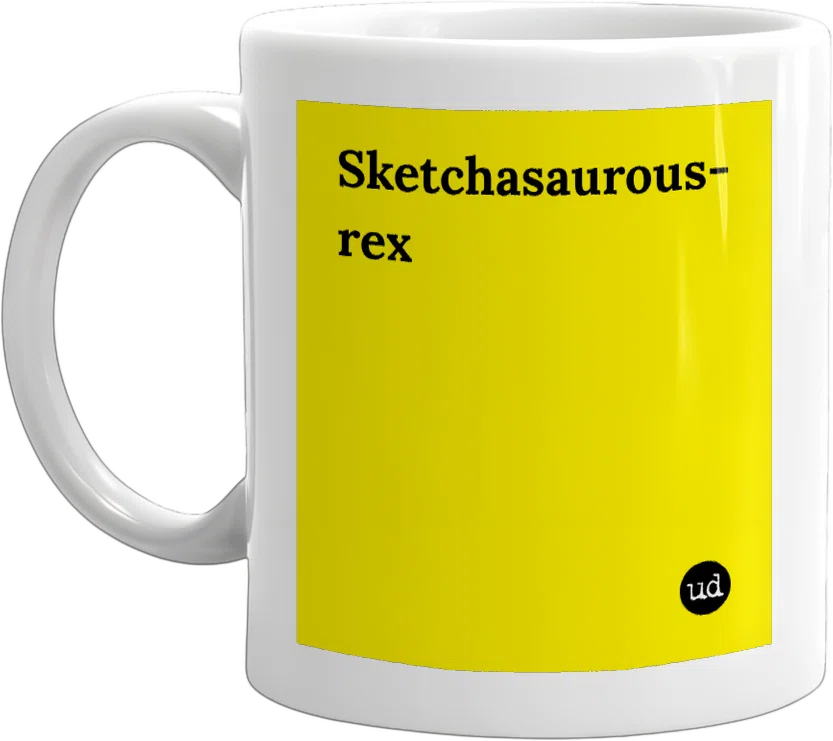 Sketchasaurous-rex front