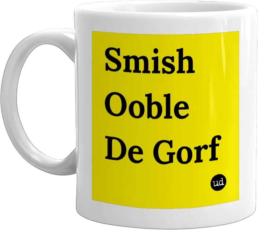 Smish Ooble De Gorf front
