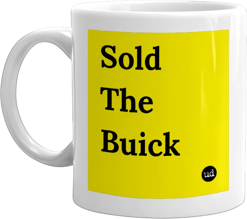 Sold The Buick front