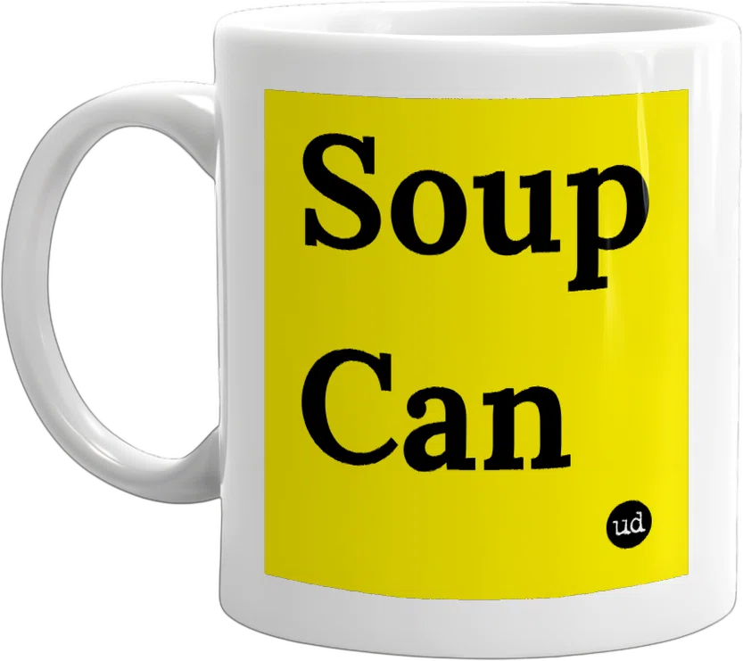 Soup Can front