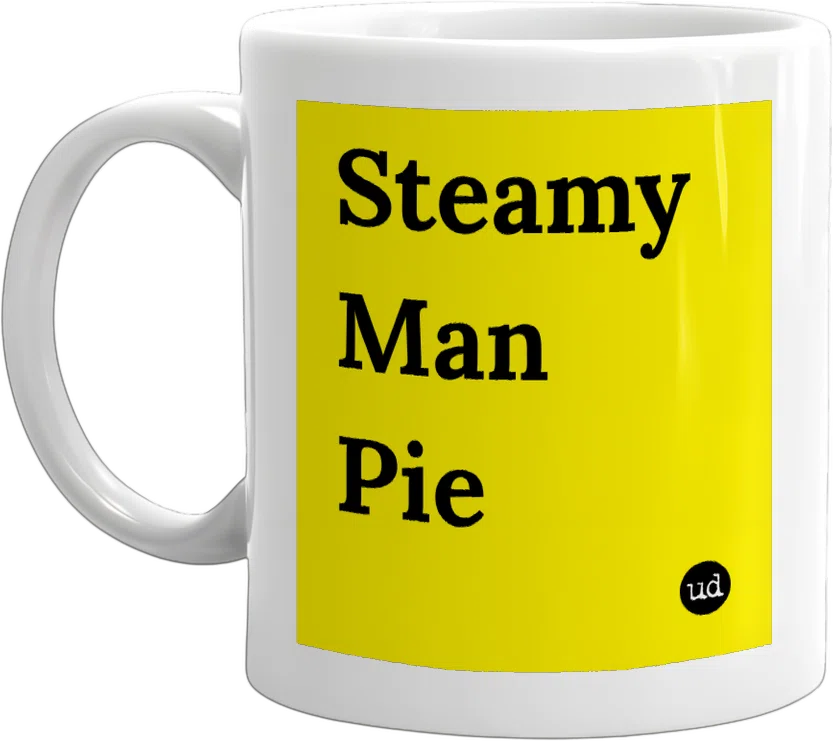 Steamy Man Pie front