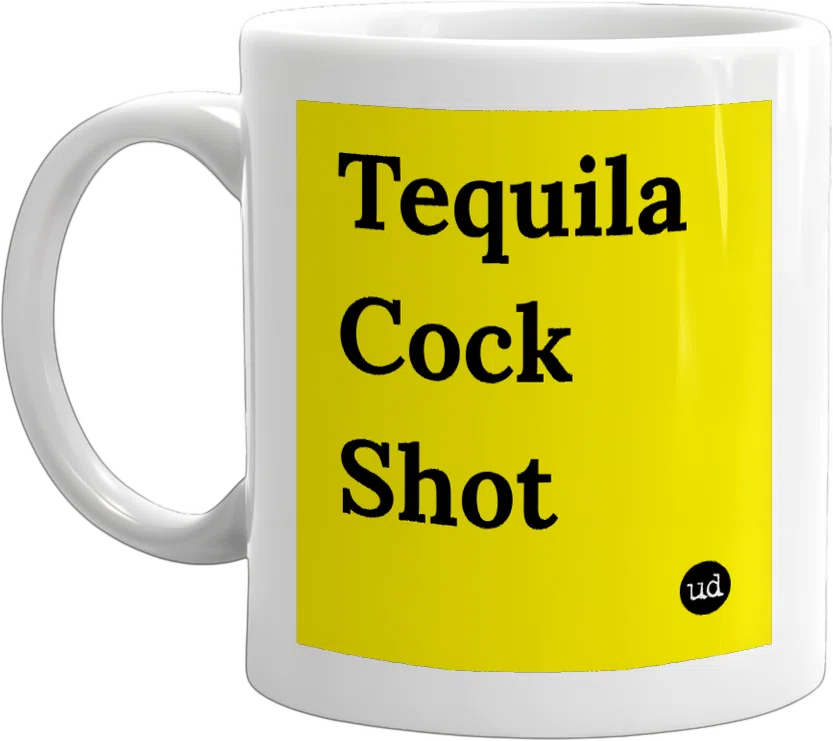 Tequila Cock Shot front