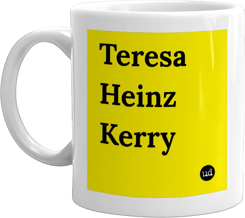 Teresa Heinz Kerry front
