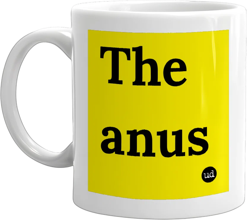 The anus front