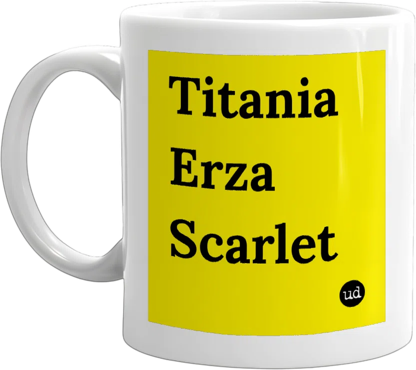 Titania Erza Scarlet front