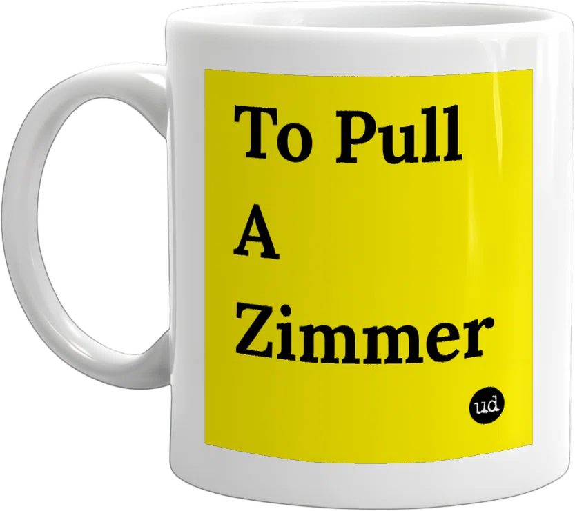 To Pull A Zimmer front