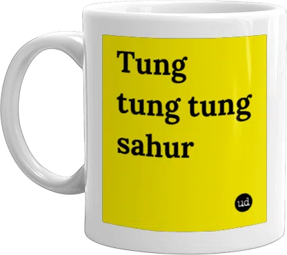Tung tung tung sahur front